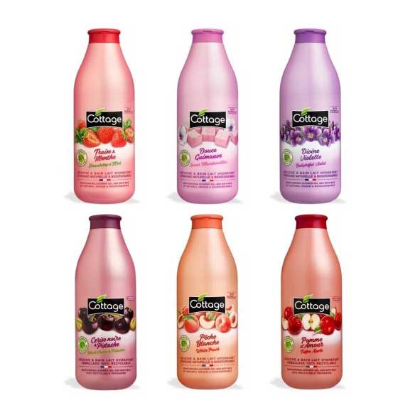 Sua tam Cottage Shower Gel Bath Milk 750ml 1 3